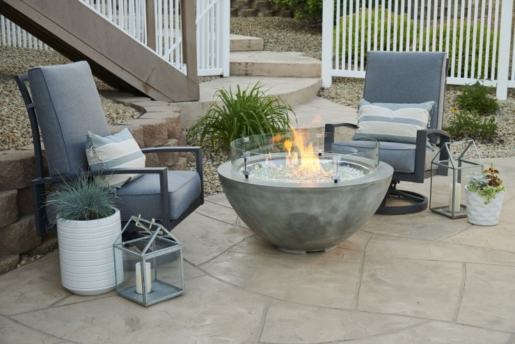 30" Cove Gas Fire Pit Bowl Jacobs Custom Living Spokane wa