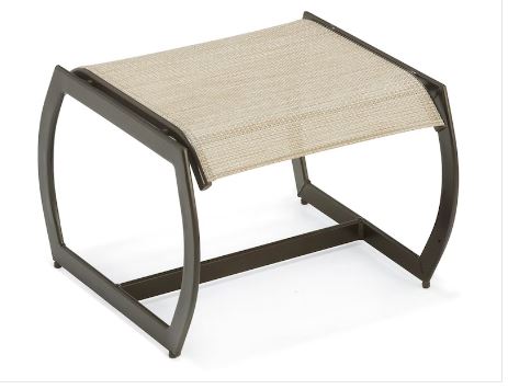 Winston Key West Padded Sling Patio Ottoman | Jacobs Custom Living