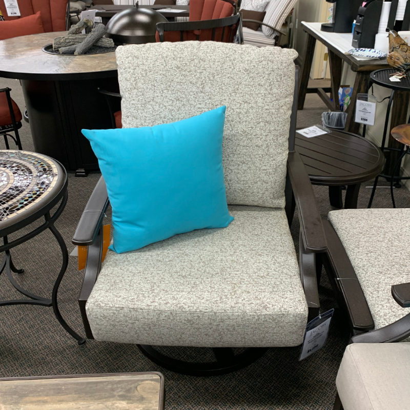 Tropitone Marconi Patio Cushion Swivel Rocker Lounge Chair