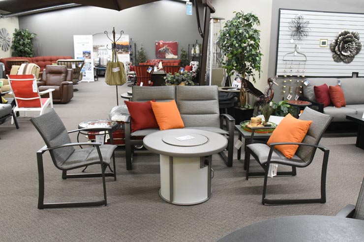 Tropitone Matrix 20" Square Tea Table is available at Jacobs Custom Living in Spokane Valley, WA.