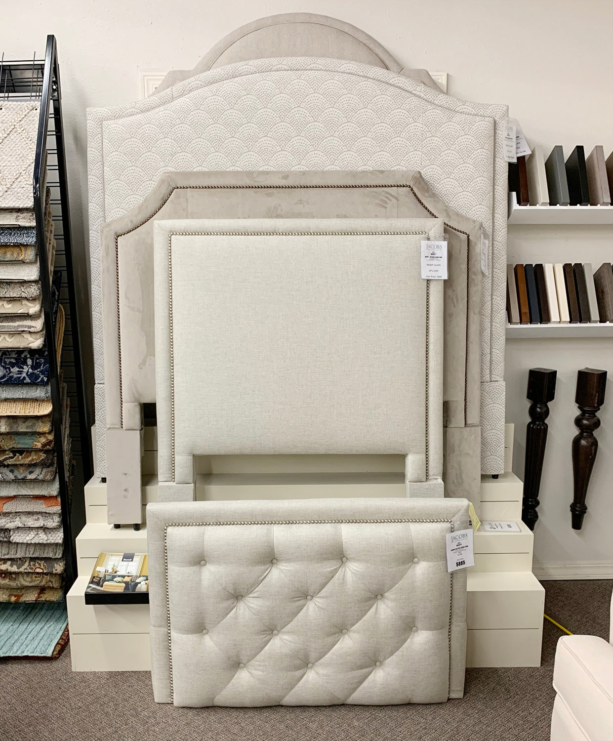 Bassett Manhattan Twin Headboard is available at Jacobs Custom Living in Spokane Valley WA.