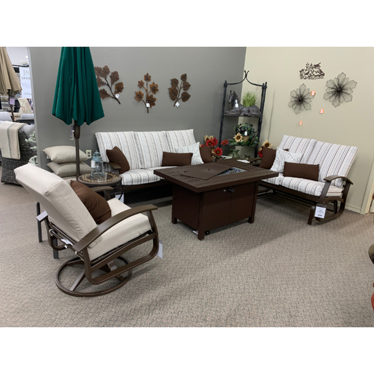 Shop Local Spokane Valley, WA for the best Outdoor Patio Cushion Belle Isle Sofa from Telescope available at Jacobs Custom Living in Spokane Valley, WA