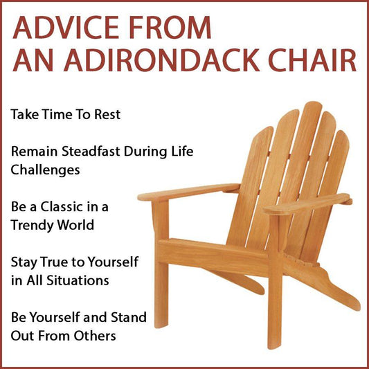 Why You Need An Adirondack Chair from Jacobs Custom Living