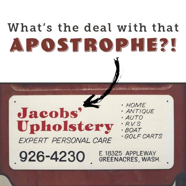 What's The Deal With That Apostrophe?!