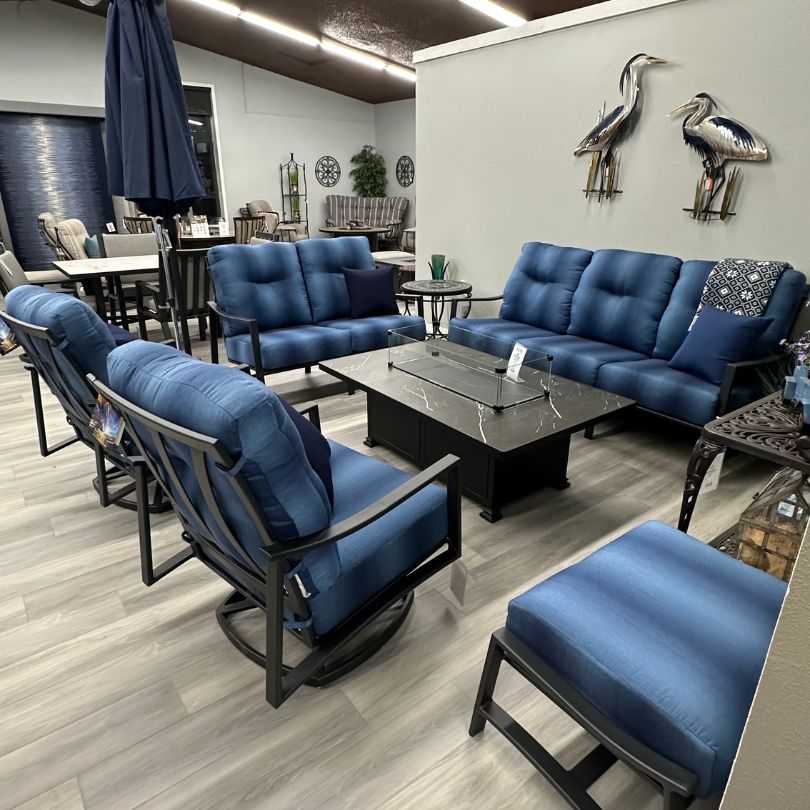 Ow Lee Avana Deep Seating Patio Outdoor Ottoman