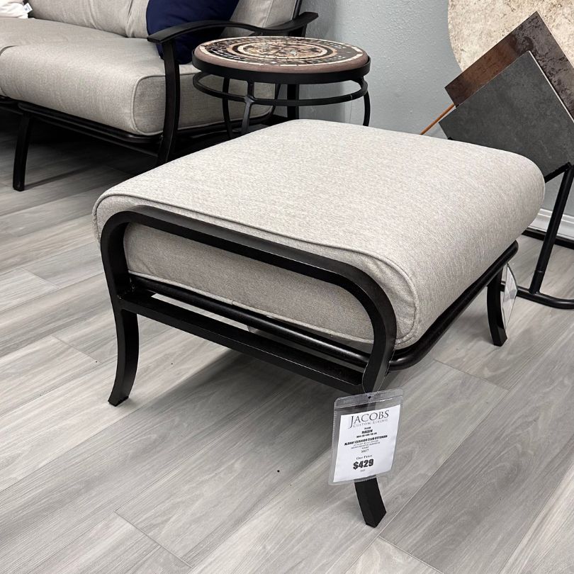 Mallin Albany Outdoor Patio Cushion Ottoman