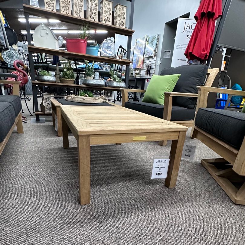 Kingsley-Bate Classic 38" x 25" Teak Patio Rectangle Coffee Table