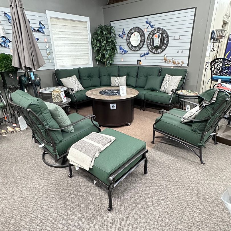 Hanamint Mayfair Outdoor Patio Deep Seating Estate Sectional