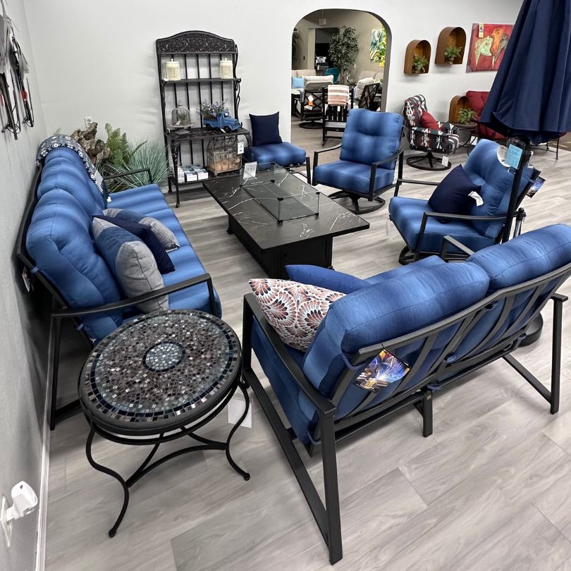 Ow Lee Avana Deep Seating Patio Outdoor Ottoman