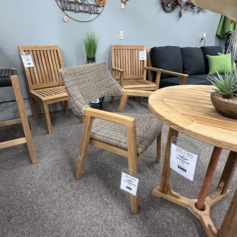 Kingsley-Bate Spencer Outdoor Patio Best Teak Dining Arm Chair