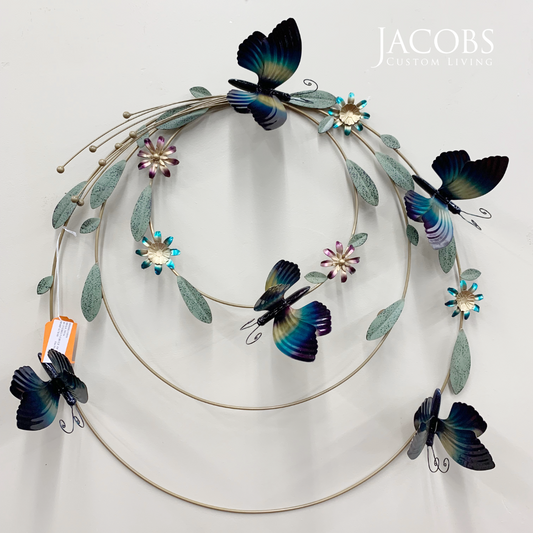 Butterfly Outdoor Wall Art | Jacobs Custom Living