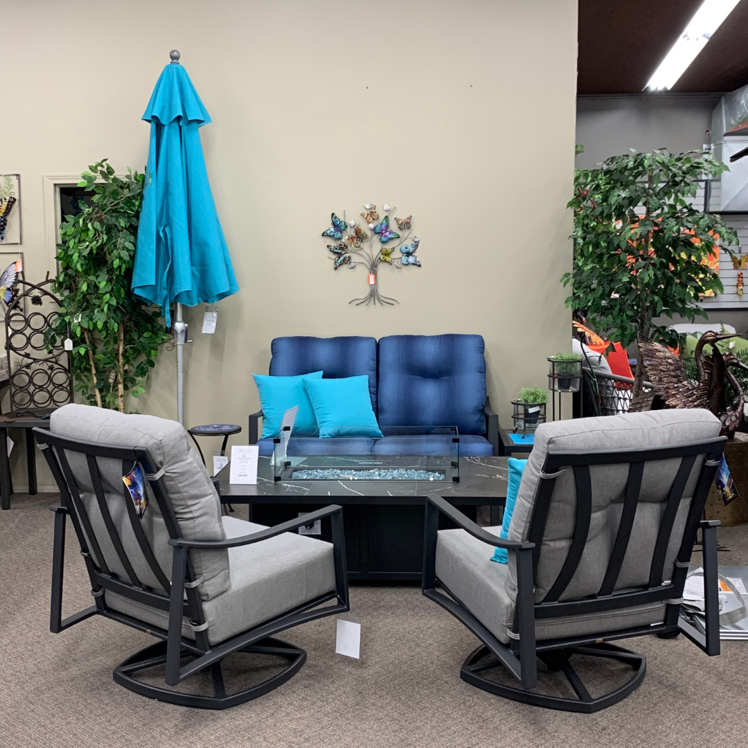 Make a bold statement with Ow Lee Avana Deep Seating Outdoor Swivel Rocker Lounge Chair at Jacobs Custom Living in Spokane Valley, WA! Featuring a graphite finish and a flagship pewter hue, it's sure to add some serious style to your space. Bring on the color and get your inspiration flowing!