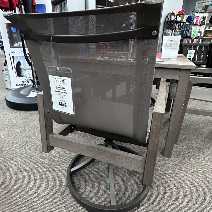 Alfresco Home San Simeon Sling Dining Swivel Rocker
