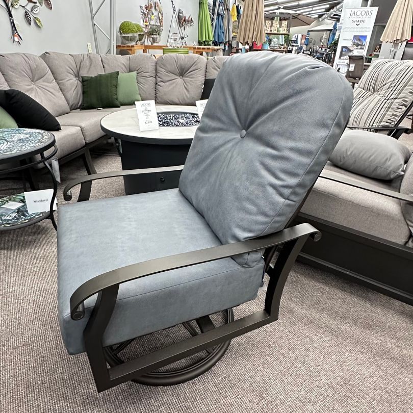 Woodard Cortland Deep Seating Patio Swivel Rocker