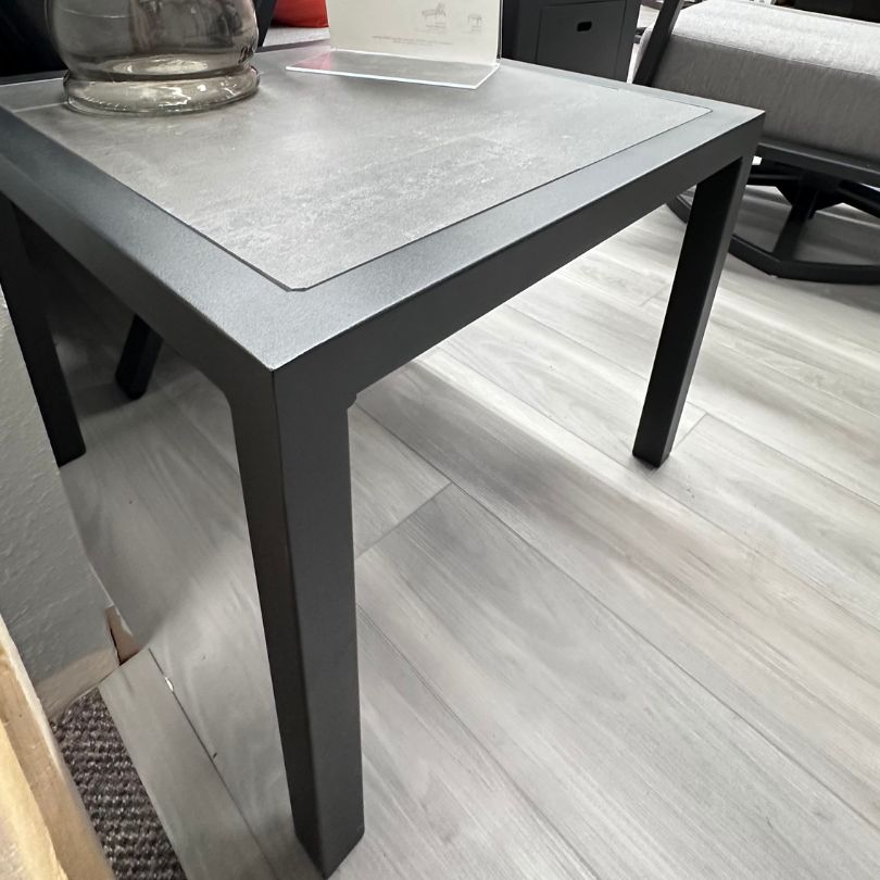 Patio Side Table in Stock-OW Lee Quadra 23" Square Side Table