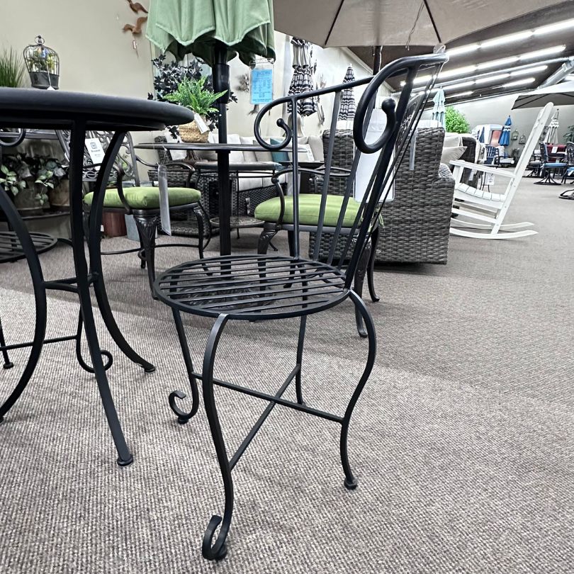 KNF Outdoor Patio Bistro Round Side Chair