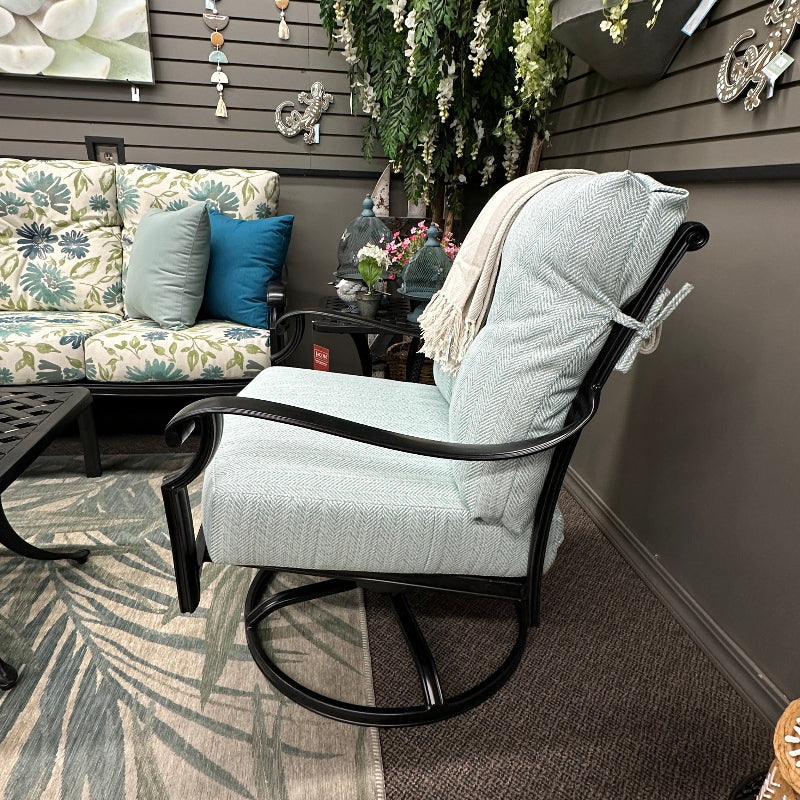 Alfresco Home Grafton Outdoor Patio Deep Seating Swivel Rocker