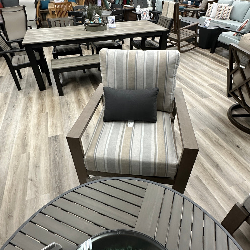 Alfresco Home San Simeon Outdoor Patio Deep Seating Lounge Chair