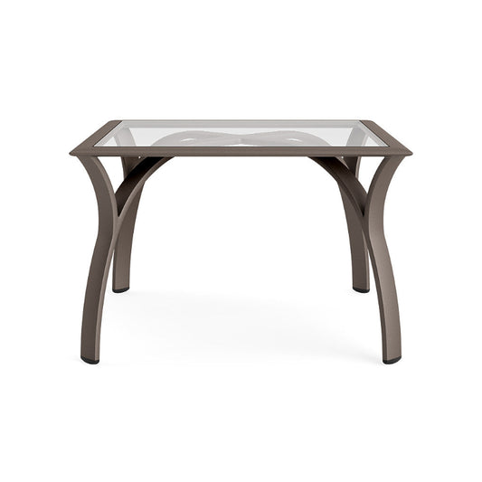 Brown Jordan Outdoor Patio 28" Square Corner Table