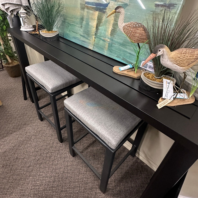Hanamint Sherwood 16" x 70" Outdoor Patio Counter Table