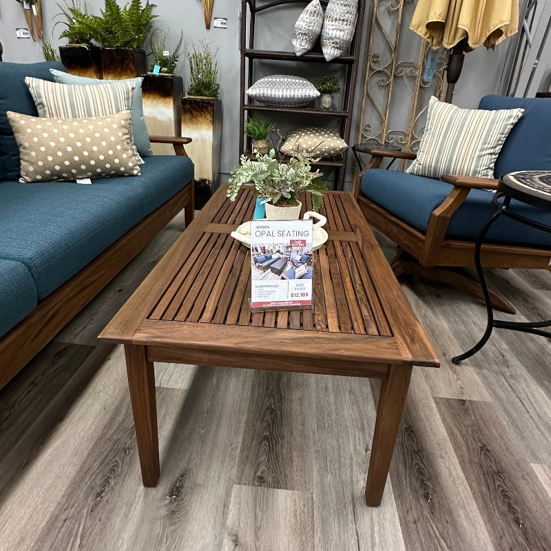 Jensen Leisure Opal Outdoor Patio 47x24 Coffee Table