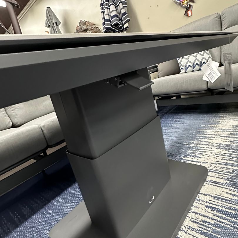 Kettler Luka 55"x30" Adjustable Height Patio Coffee Table