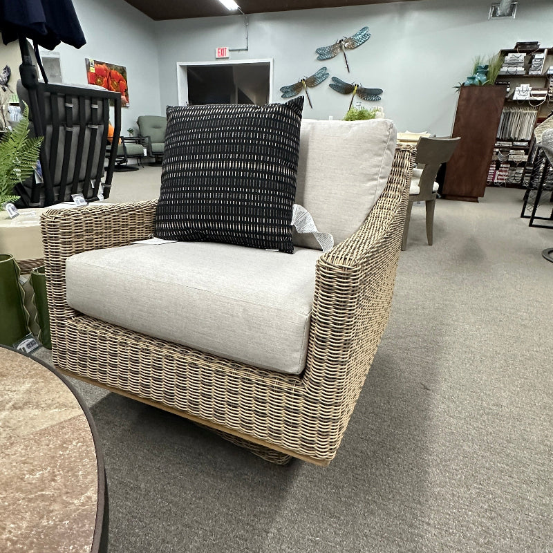 Kingsley-Bate Frances Teak Deep Seating Patio Swivel Lounge Chair