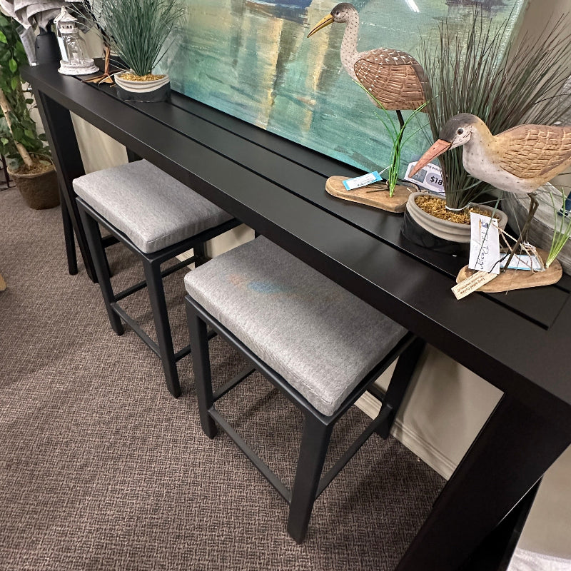 OW Lee Aris Outdoor Patio Backless Counter Stool