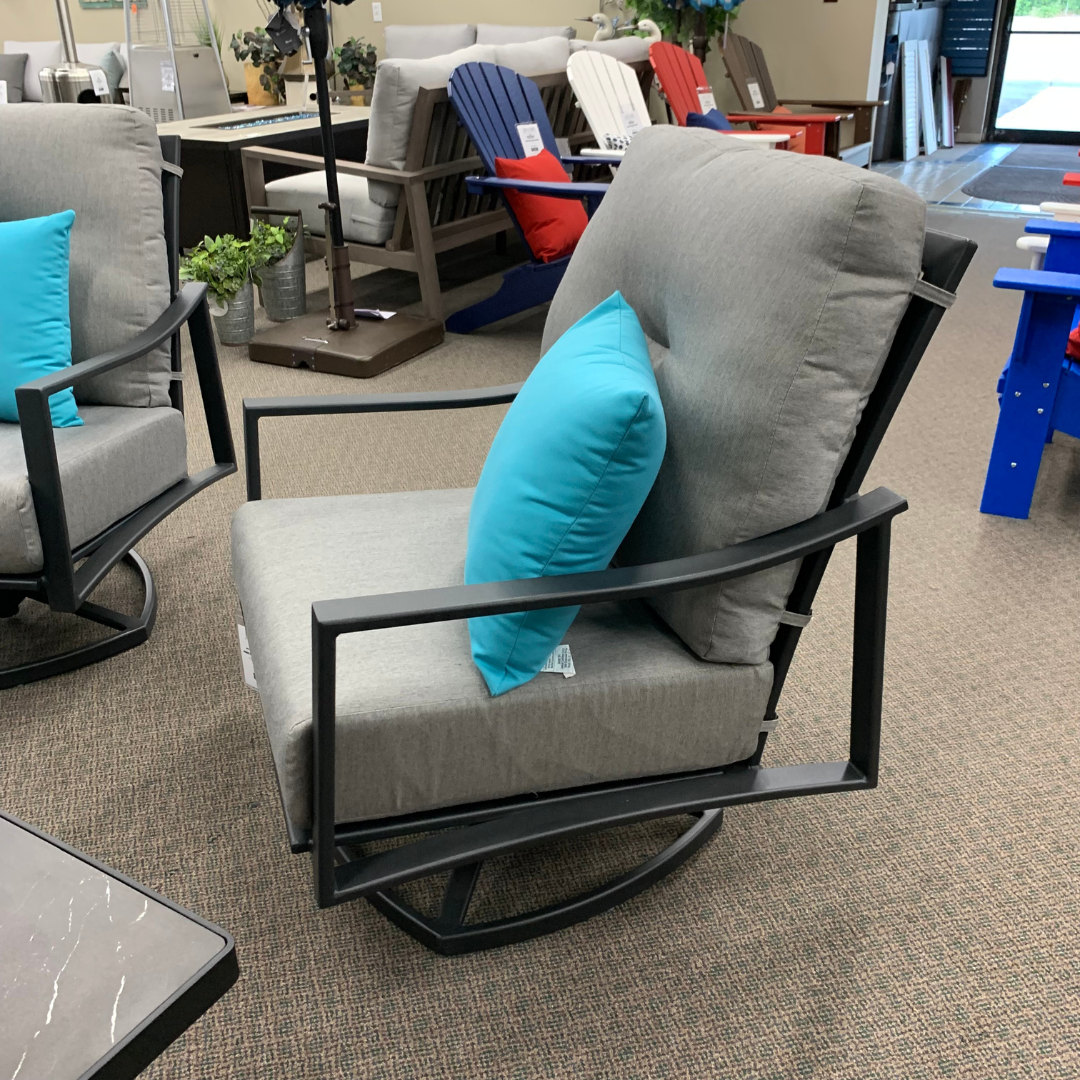 OW Lee Avana Deep Seating Outdoor Swivel Rocker Lounge Chair