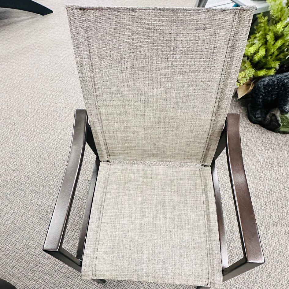 OW Lee Avana Sling Outdoor Patio Dining Arm Chair