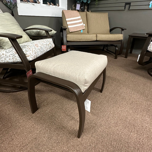 
Telescope Belle Isle Outdoor Patio Cushion Ottoman Kona / Sand Finish
