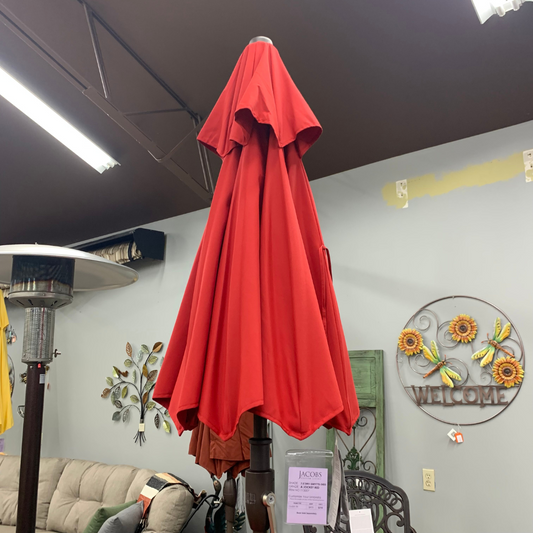 Shade Umbrellas in Stock-Treasure Garden 7.5' SWV Patio Umbrella in Jockey Red