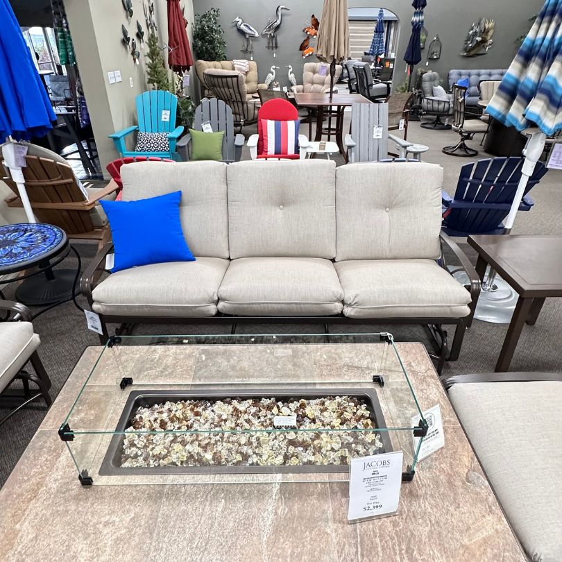 Winston Palazzo Outdoor Patio Cushion Sofa Glider