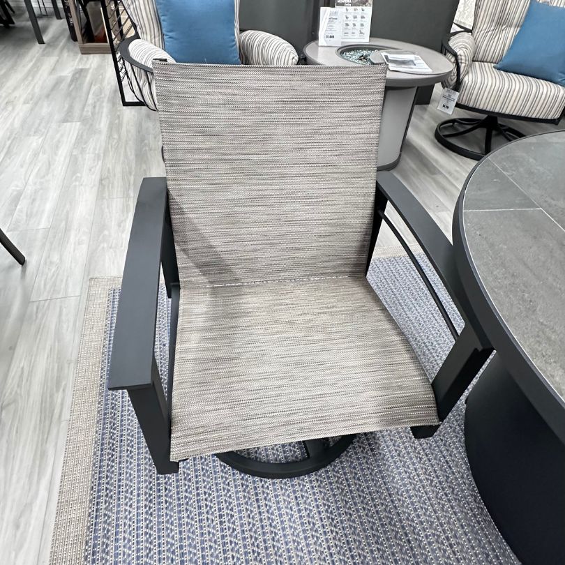 Winston Stanford Patio Sling Dining Swivel Rocker