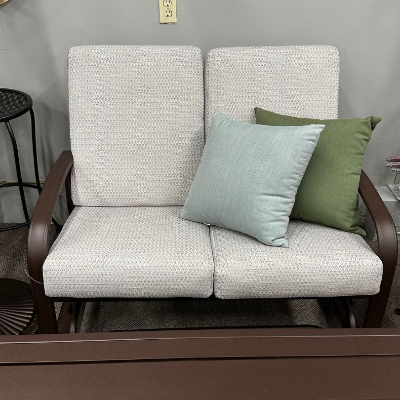 Woodard Cayman Isle Best Patio Outdoor Loveseat Glider