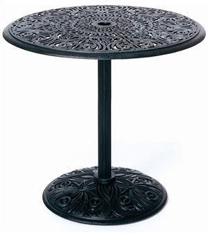 Tuscany Outdoor Patio 30" Round Pedestal Table