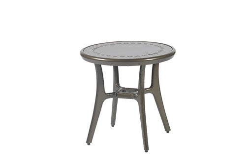 Phoenix 22" Outdoor Patio Round End Table