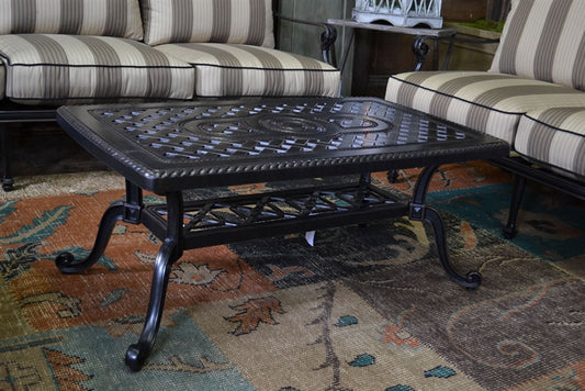 Grand Terrace 24" X 42" Outdoor Patio Coffee Table - Outdoor Furniture, Indoor Furniture & Upholstery Store Spokane - Jacobs Custom Living