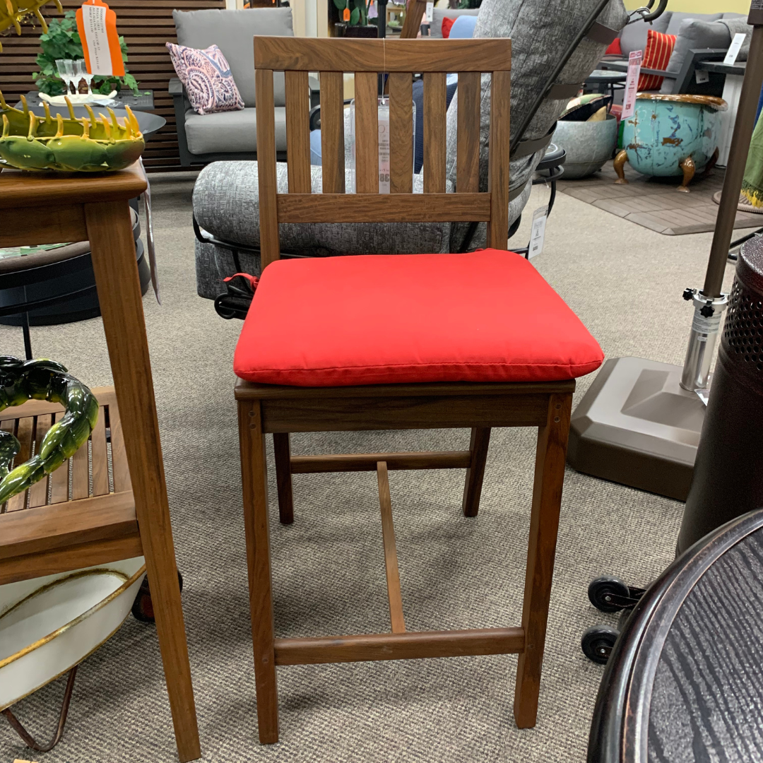 Shop Local Spokane Valley, WA for the best Outdoor Patio Richmond Counter Height Side Chair from Jensen Leisure available at Jacobs Custom Living in Spokane Valley, WA 