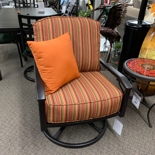 Hanamint Westfield Club Swivel Rocker is available at Jacobs Custom Living in Spokane Valley, WA