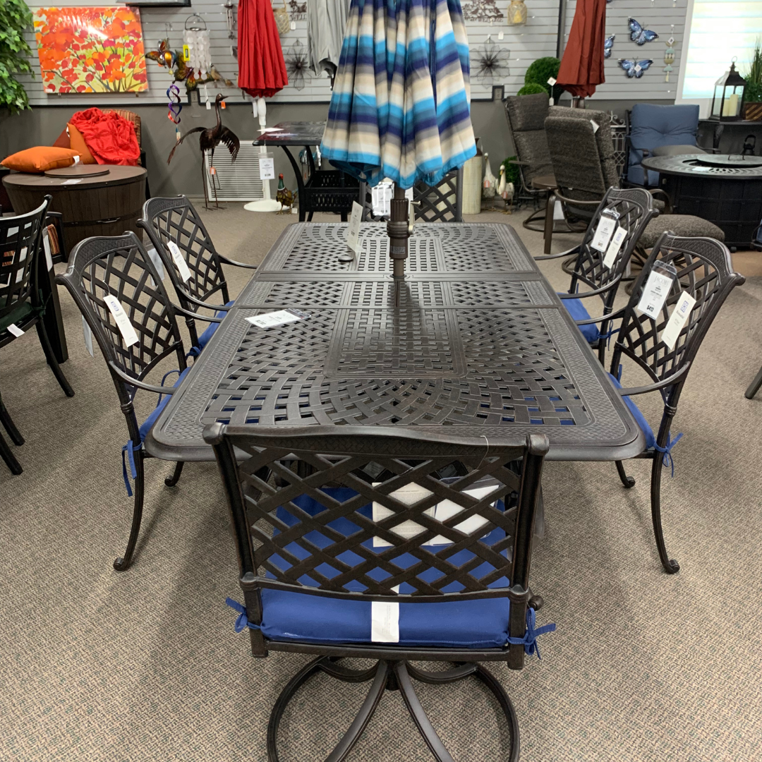 Hanamint Berkshire 42"x76" Extension Table is available at Jacobs Custom Living Spokane Valley showroom.