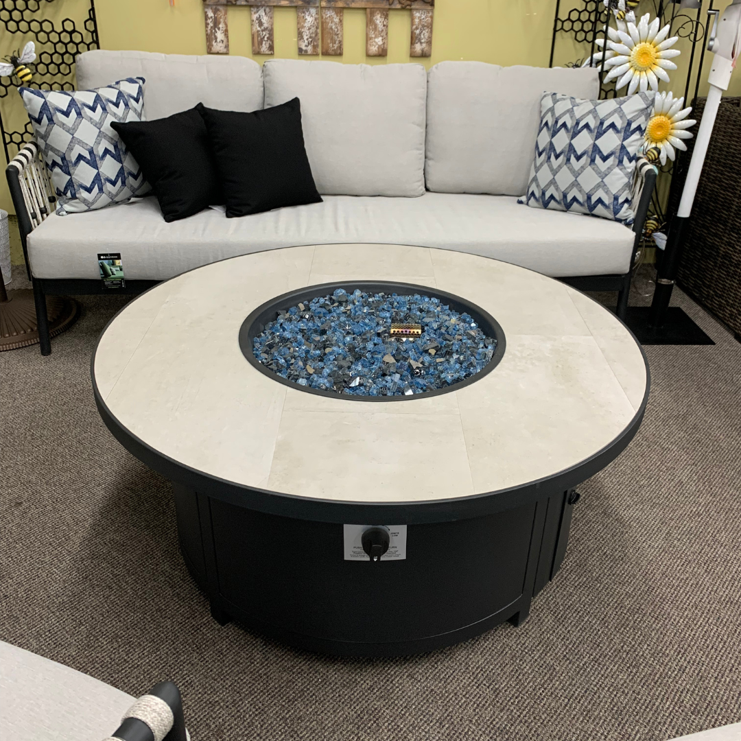 OW Lee 42" Round Occasional Fire Pit | Urban Pulse is available at Jacobs Custom Living in Spokane Valley, WA.