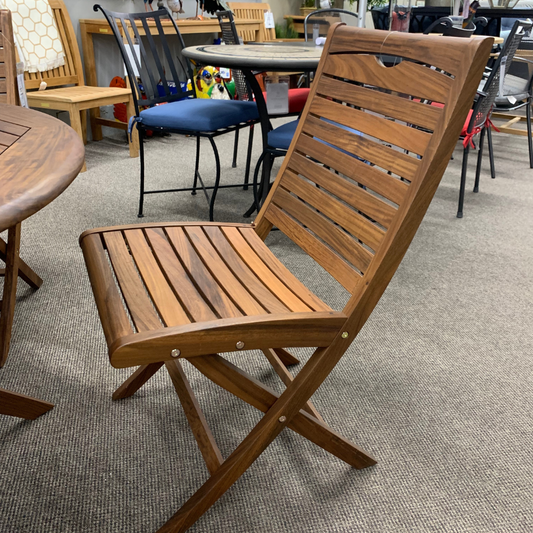 Jensen Leisure Topaz Folding Side Chair | Jacobs Custom Living