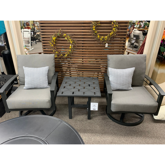 Winston Stanford Patio Swivel Lounge Chair at Jacobs Custom Living Spokane Valley WA, 99037