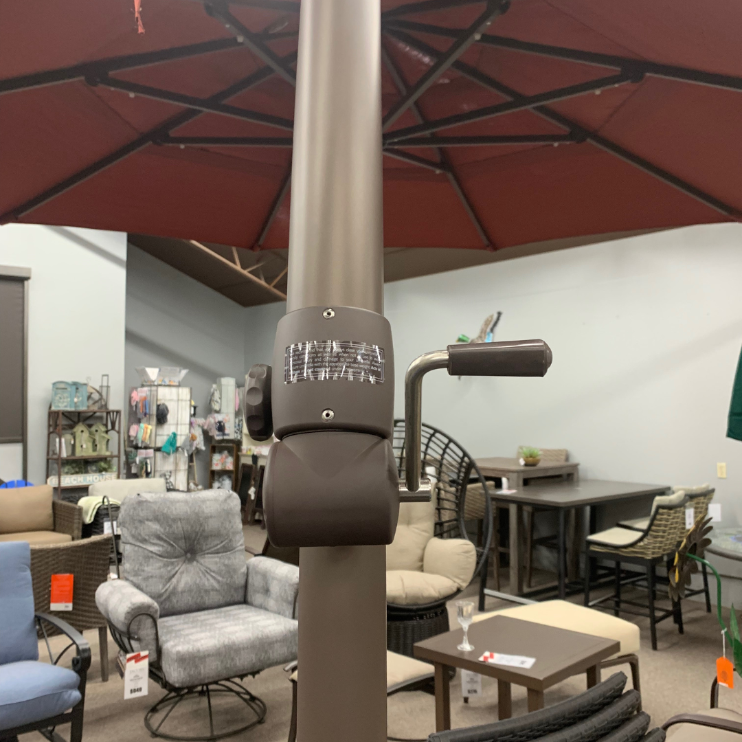 Treasure Garden 11' AG78 Octagon Cantilever Umbrella | Jacobs Custom Living