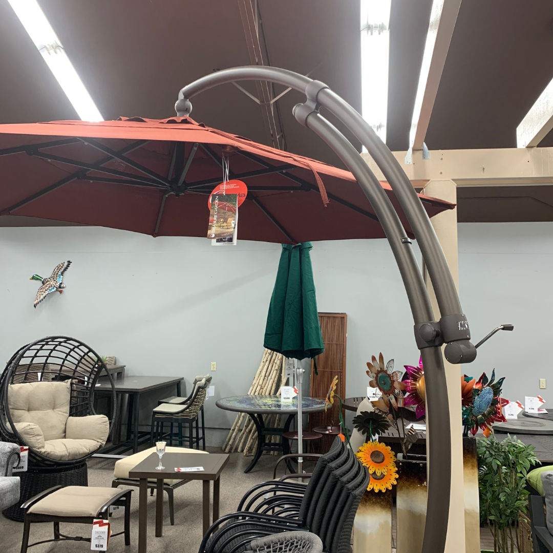 Treasure Garden 11' AG78 Octagon Cantilever Umbrella | Jacobs Custom Living