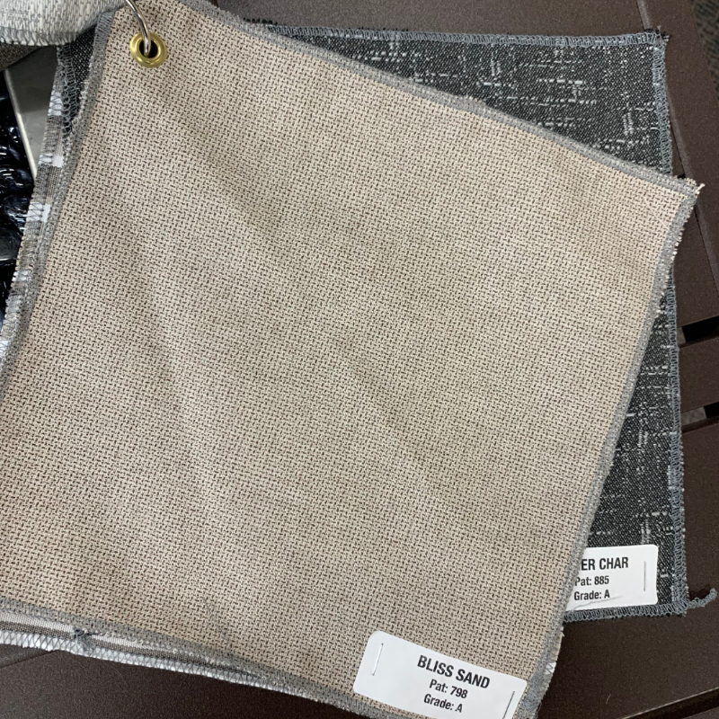 Telescope Belle Isle Outdoor Patio Cushion Swivel Rocker Kona / Sand Finish