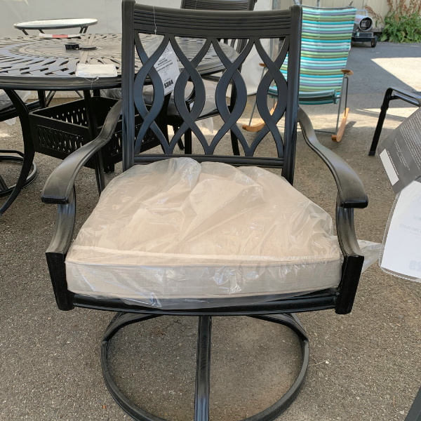 Alfresco Home Endeavor Dining Swivel Rocker at Jacobs Custom Living Spokane Valley WA, 99037