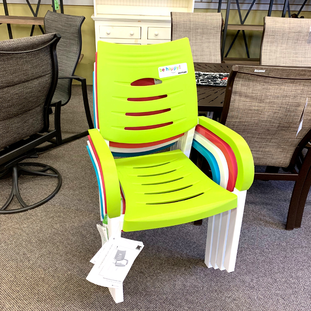 Kettler Happy Outdoor Patio Chair White
