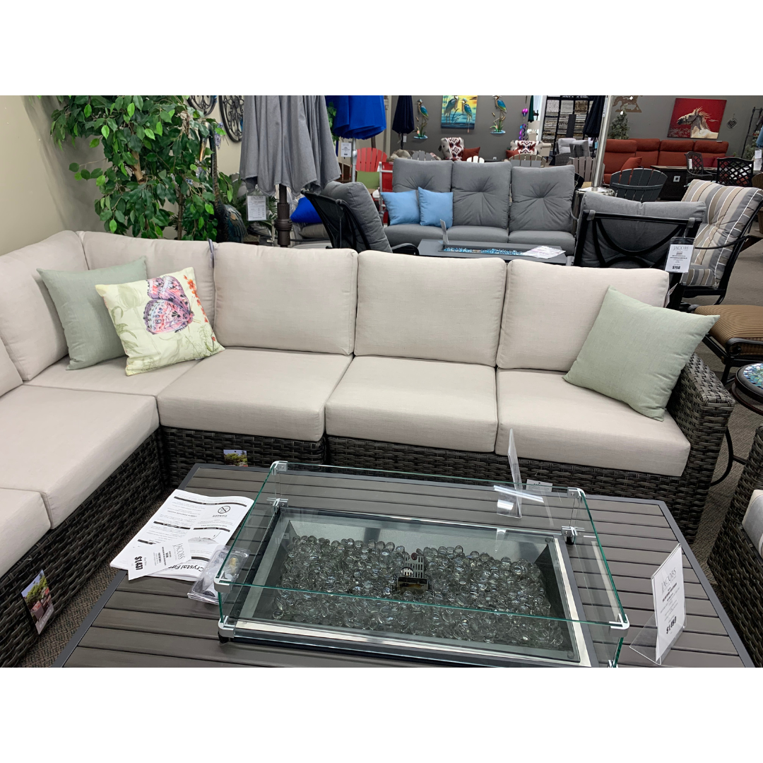 Ratana Portfino Deep Seating Sectional is available at Jacobs Custom Living in Spokane Valley, WA.